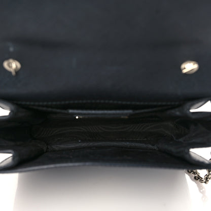 Salvatore Ferragamo Calfskin Vara Bow Mini Bag Black 4 of 9