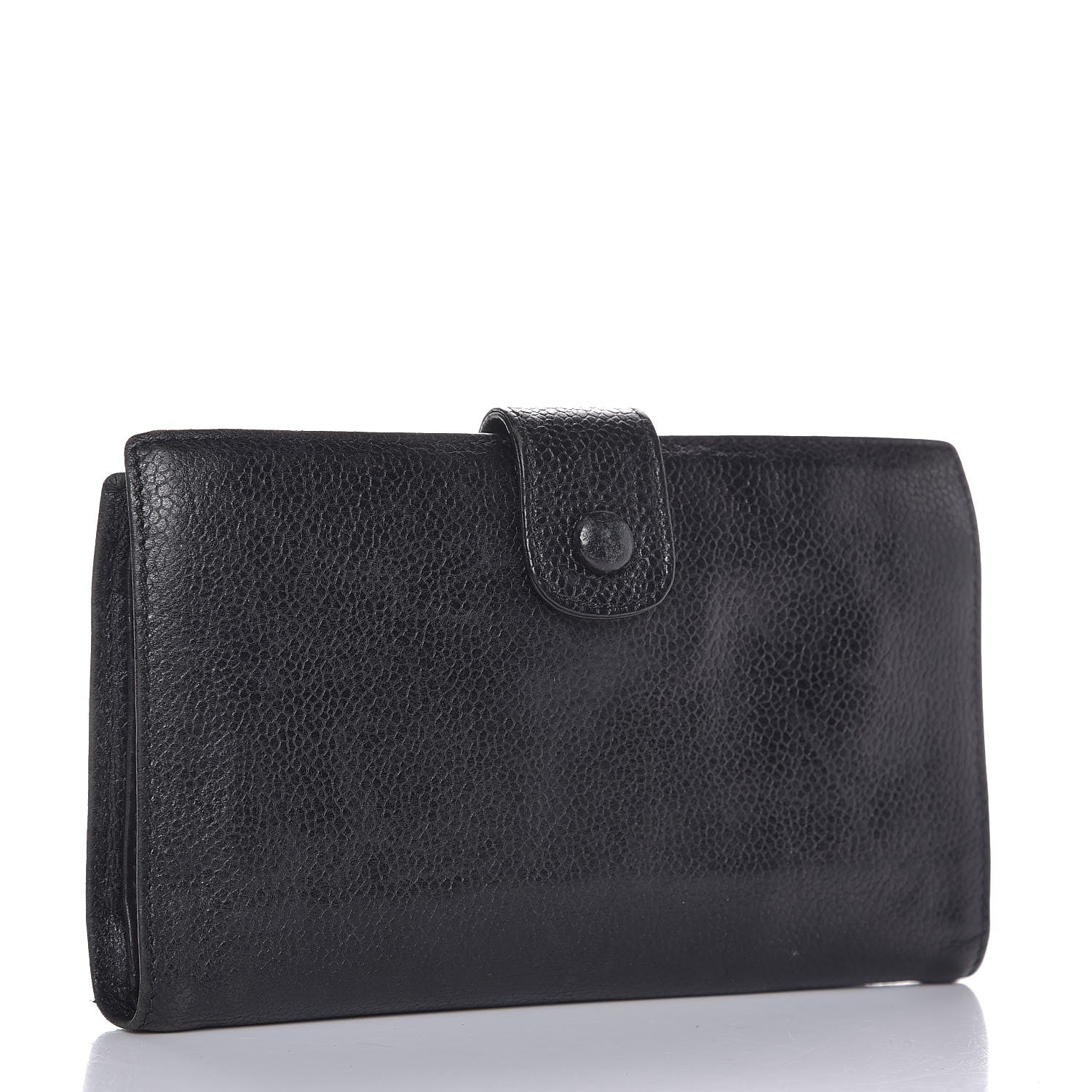 Chanel Caviar Timeless CC French Wallet Black 3 of 17