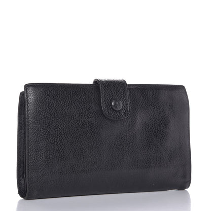 Chanel Caviar Timeless CC French Wallet Black 3 of 17