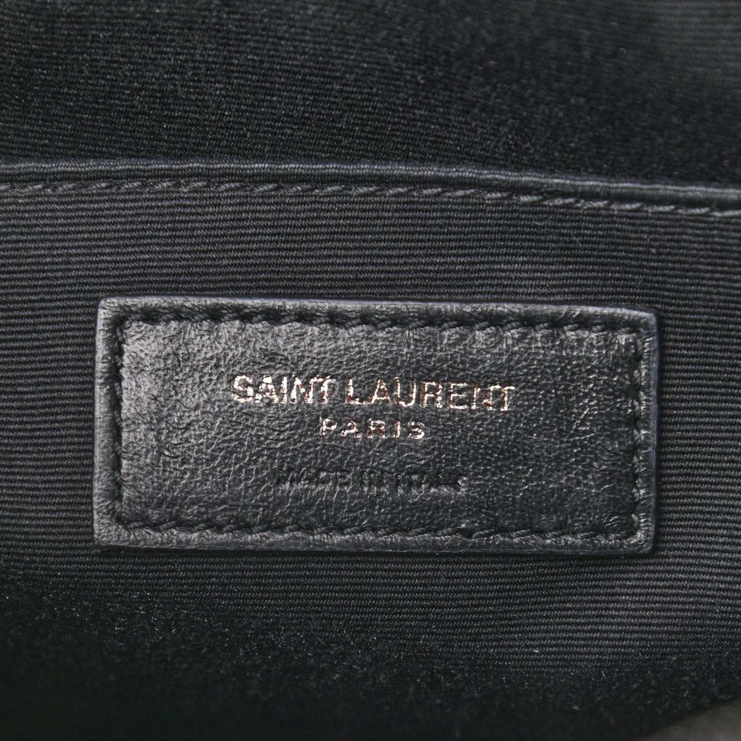 Calfskin Matelasse Monogram Lou Camera Bag Black