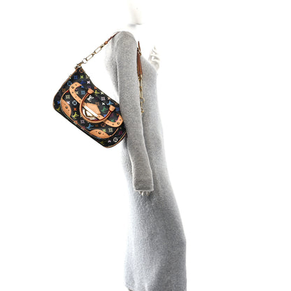 Louis Vuitton Monogram Multicolor Rita Black 2 of 10