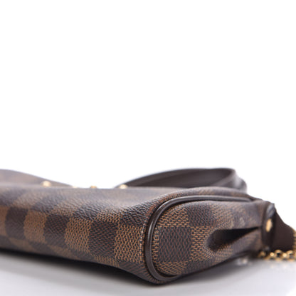 Louis Vuitton Damier Ebene Eva Clutch 7 of 10