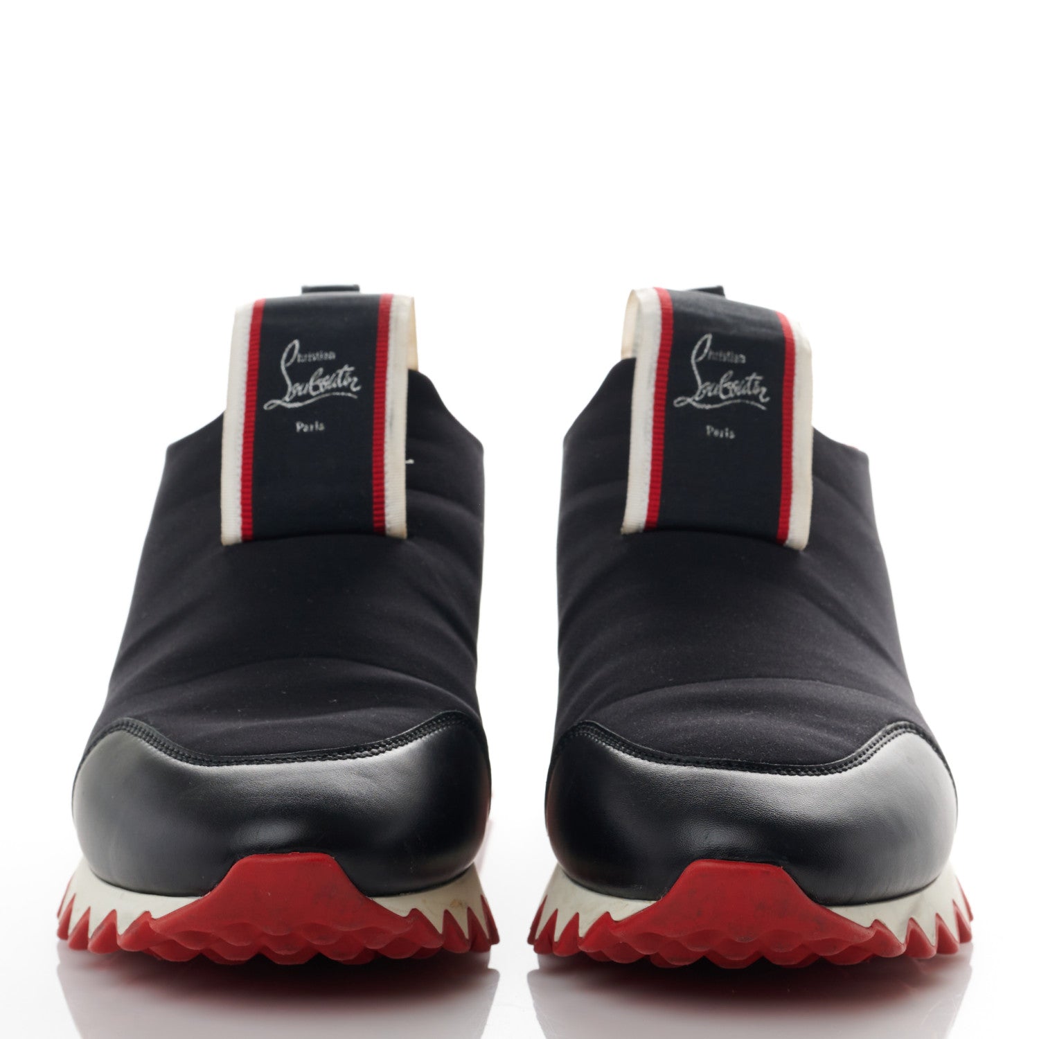 Christian Louboutin Neoprene Tiketa Flat Sneakers 39 Black 2 of 9