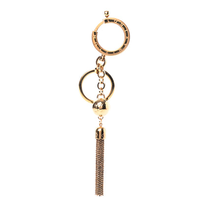 Louis Vuitton Goldtone Swing Key Holder and Bag Charm 1 of 12