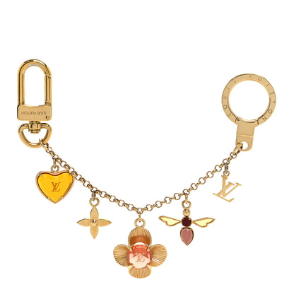 Louis Vuitton Bee Flower Chain Key Charm 1 of 4