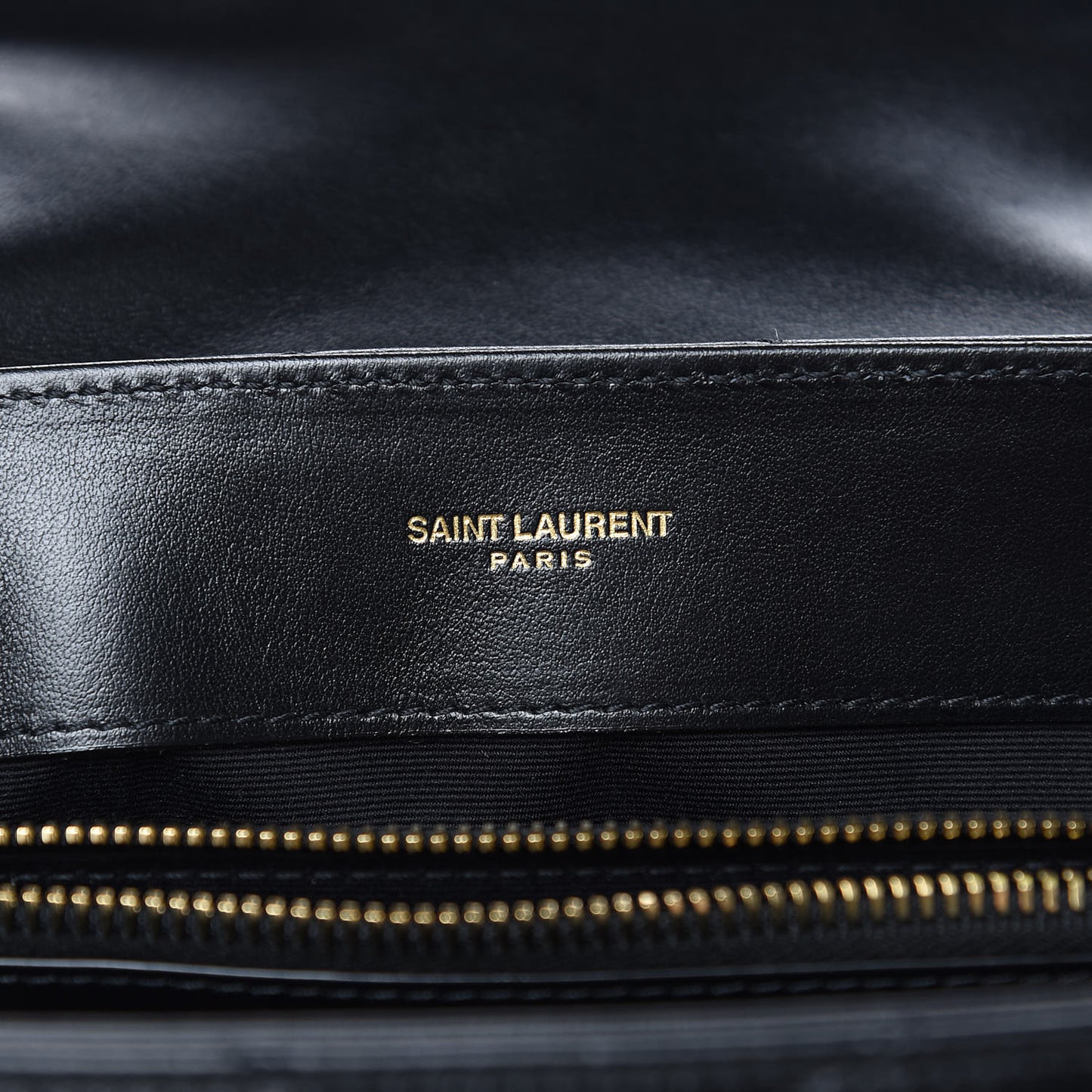 Calfskin Y Quilted Monogram Small Loulou Chain Satchel Black