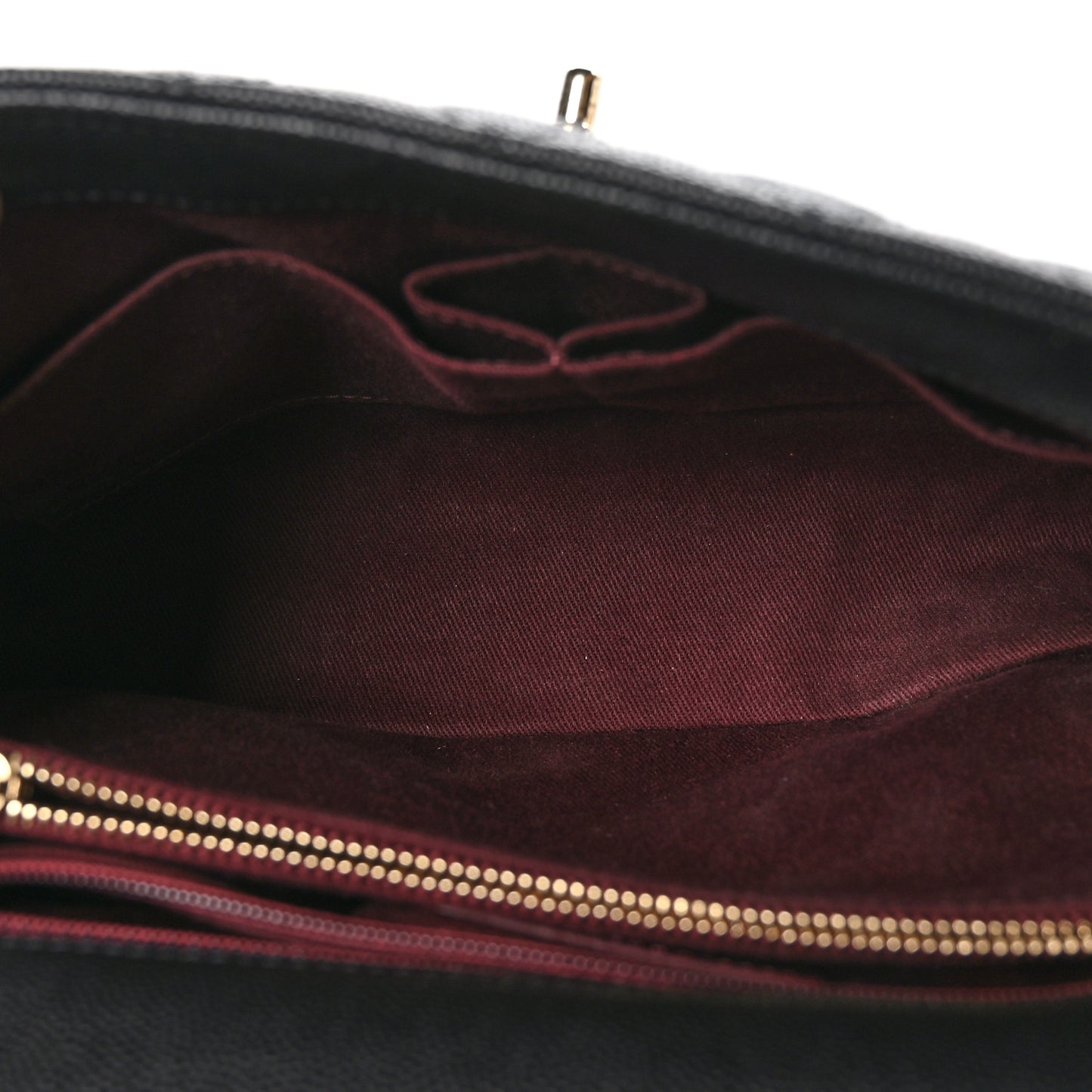 Caviar Quilted Small Coco Handle Flap Black