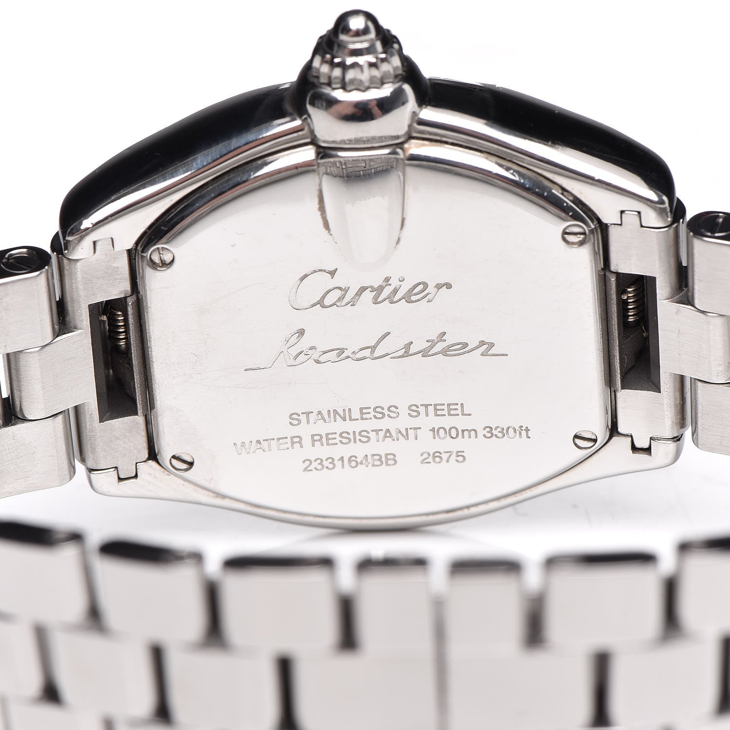 Cartier Stainless Steel 31mm Roadster Quartz Watch 5 of 8