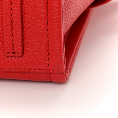 Marc Jacobs Grained Calfskin Medium The Tote Bag True Red 13 of 15