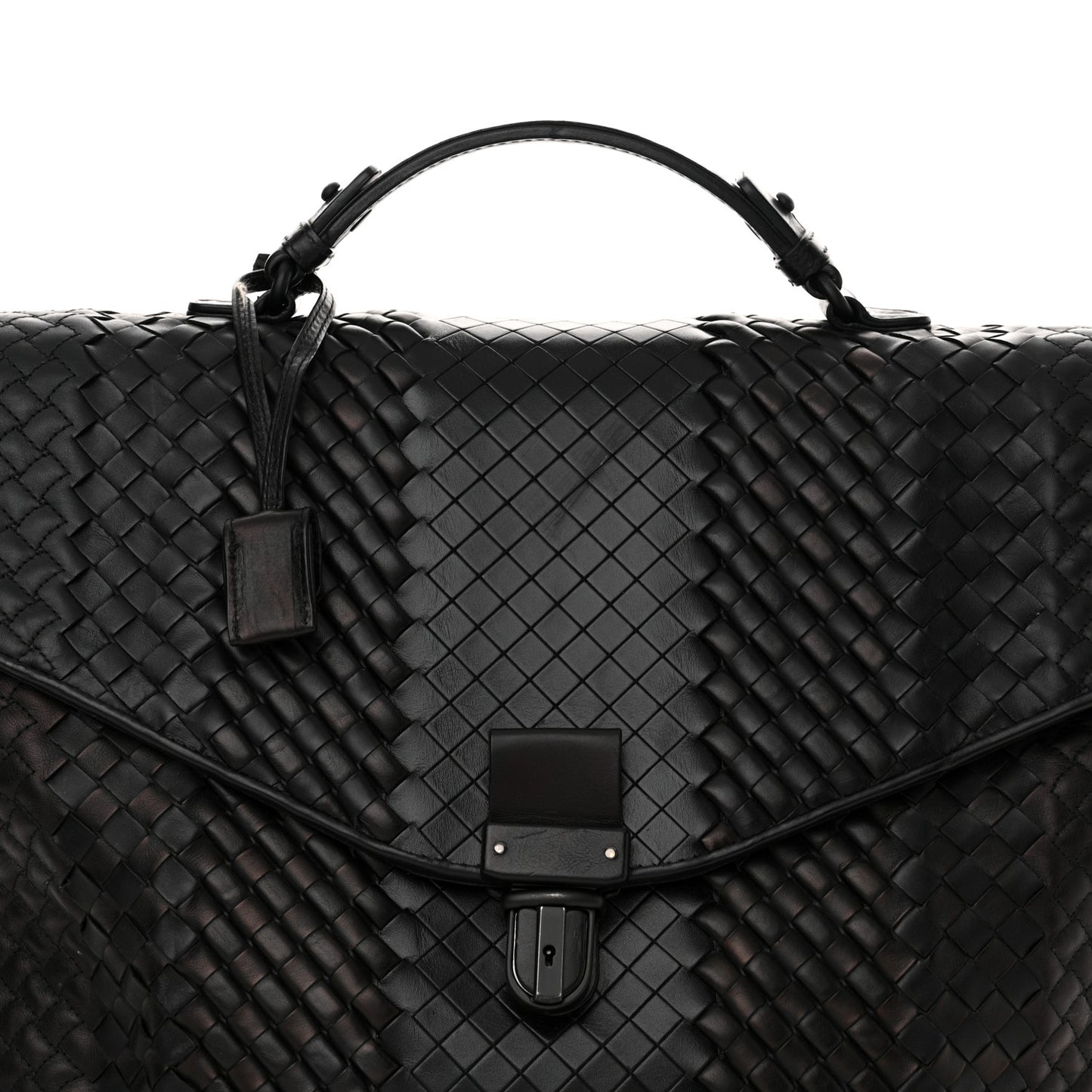 Intrecciato VN Briefcase Black