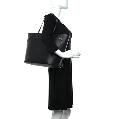 Louis Vuitton Epi Neverfull MM Black 2 of 13
