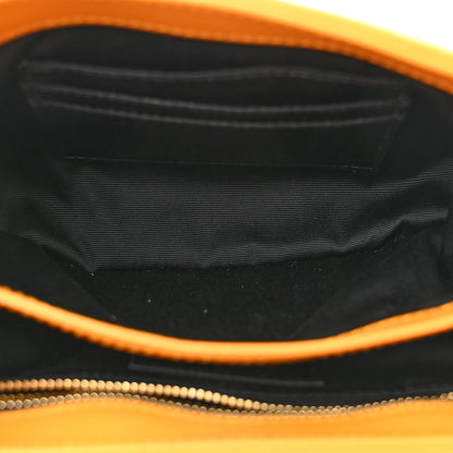 Saint Laurent Calfskin Y Quilted Monogram Toy Loulou Crossbody Bag Cheddar 5 of 12