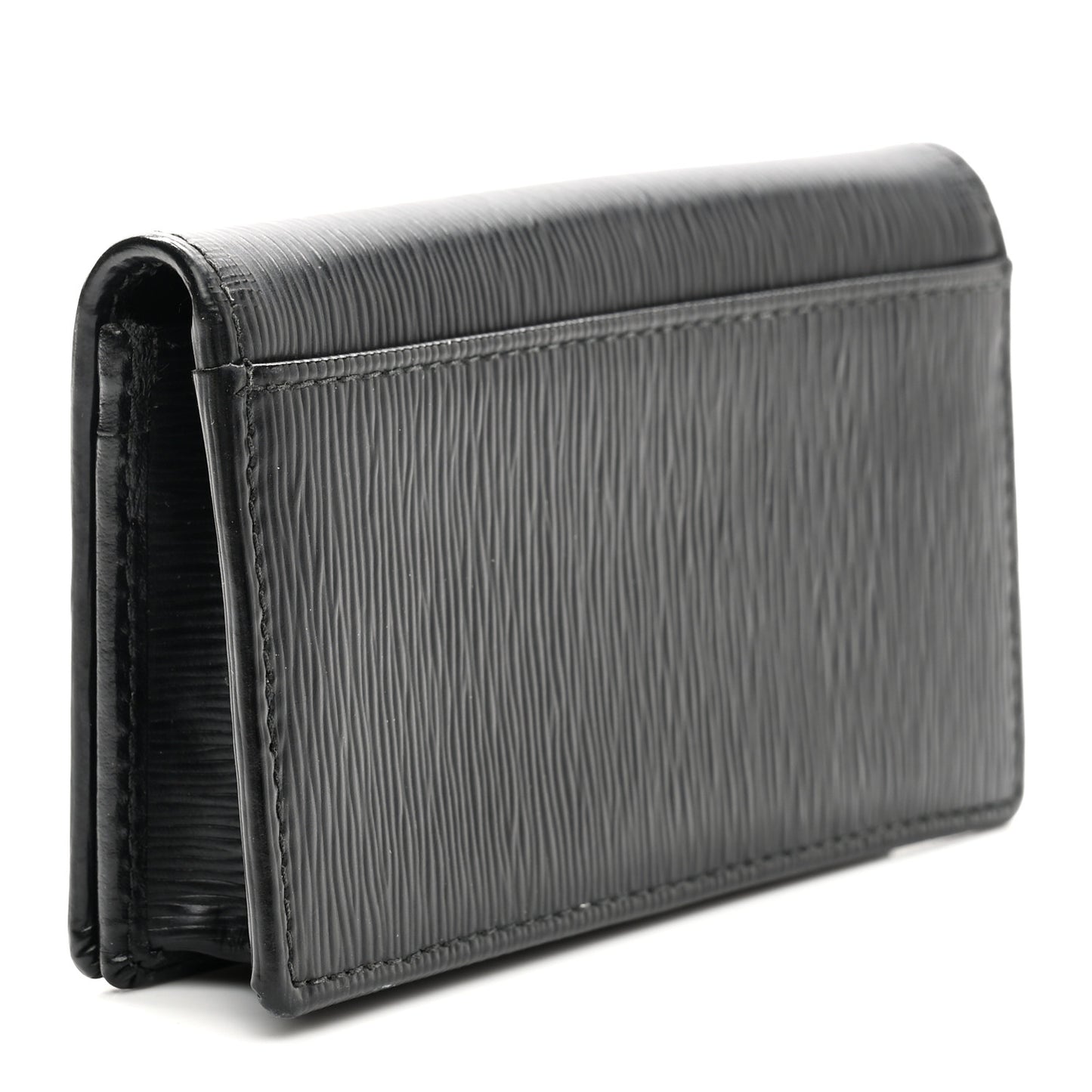 Vitello Move Triangle Logo Card Holder Black