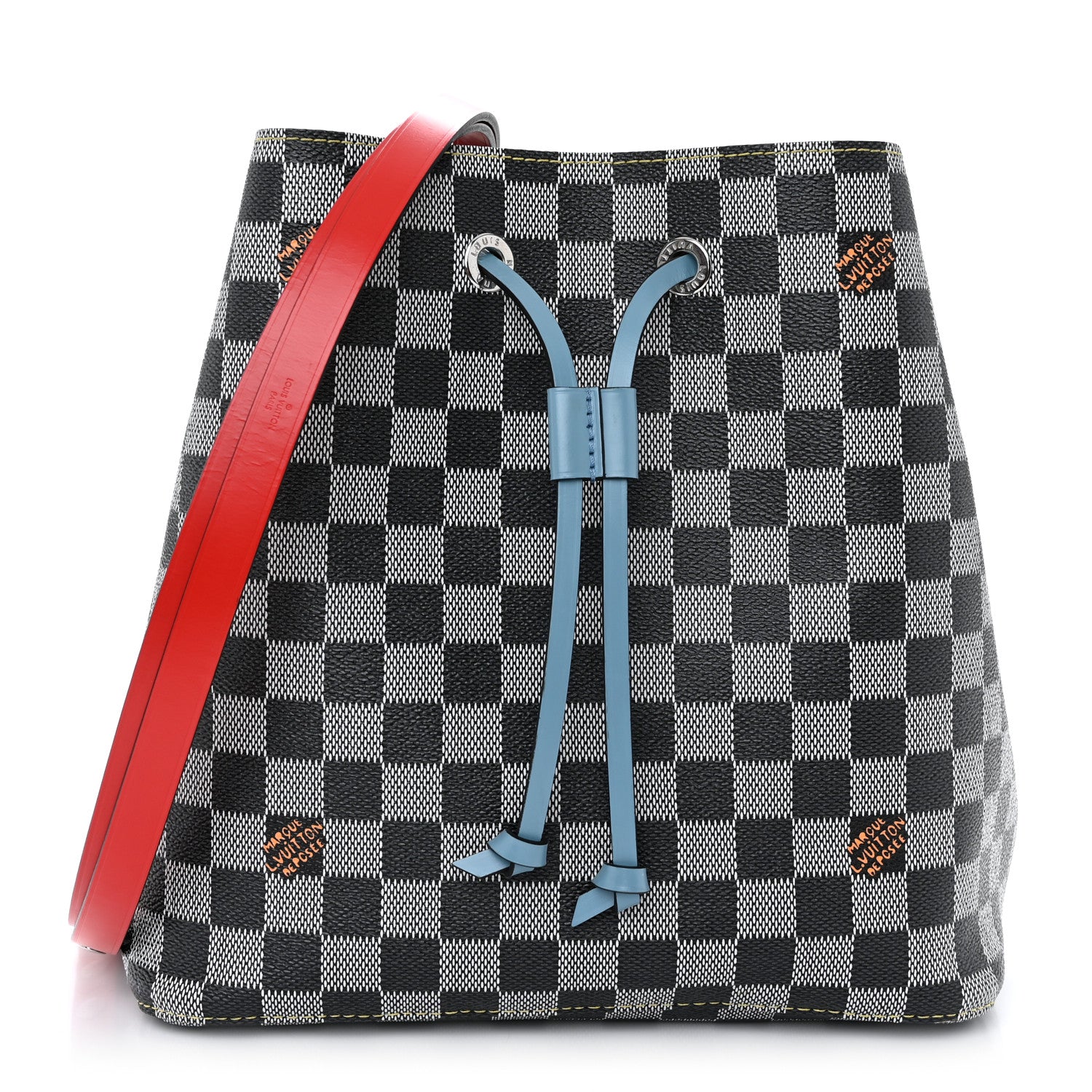 Louis Vuitton Damier Neonoe Black White 1 of 11