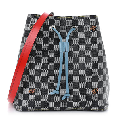 Louis Vuitton Damier Neonoe Black White 1 of 11