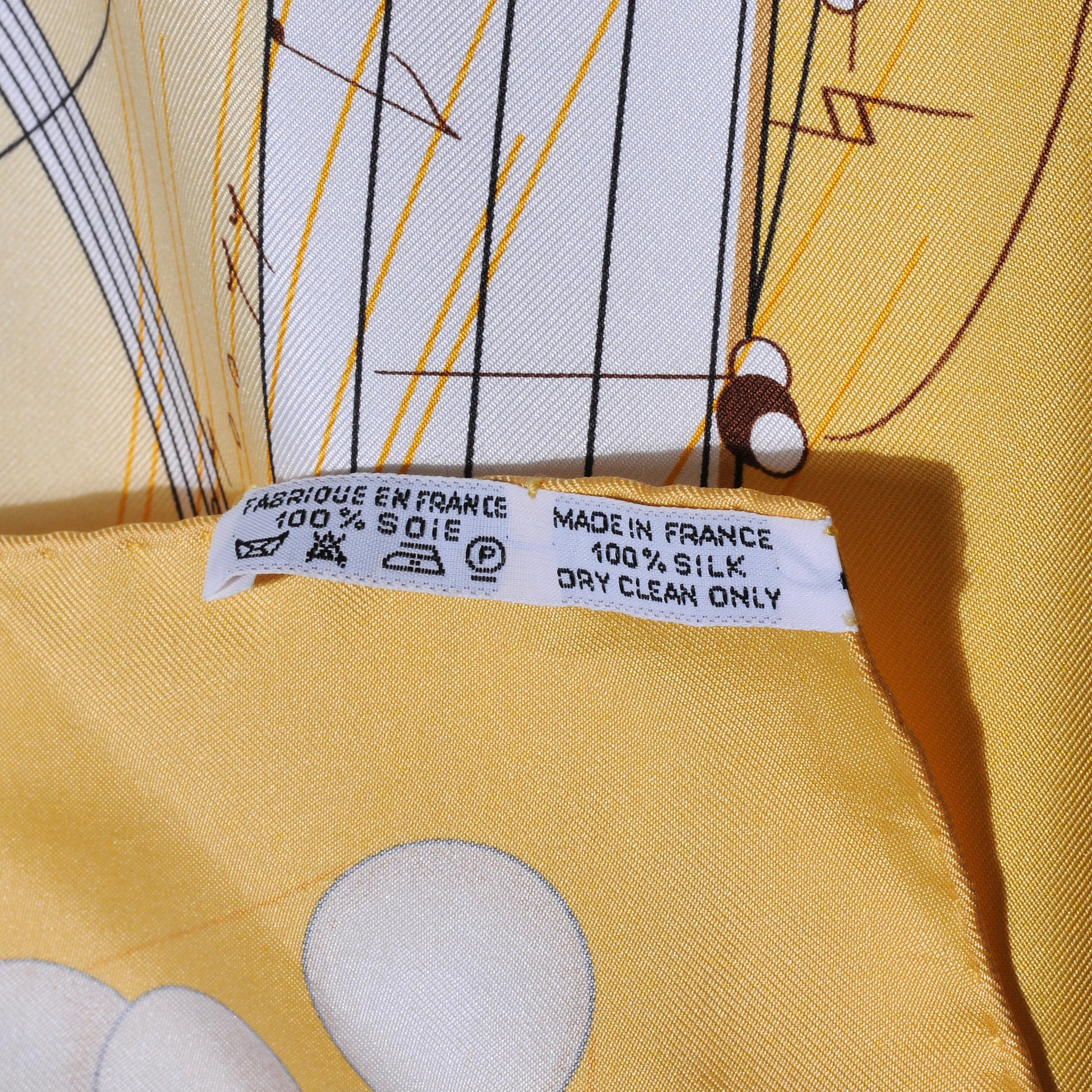 Hermes Silk La Musique des Spheres Scarf 90 9 of 9