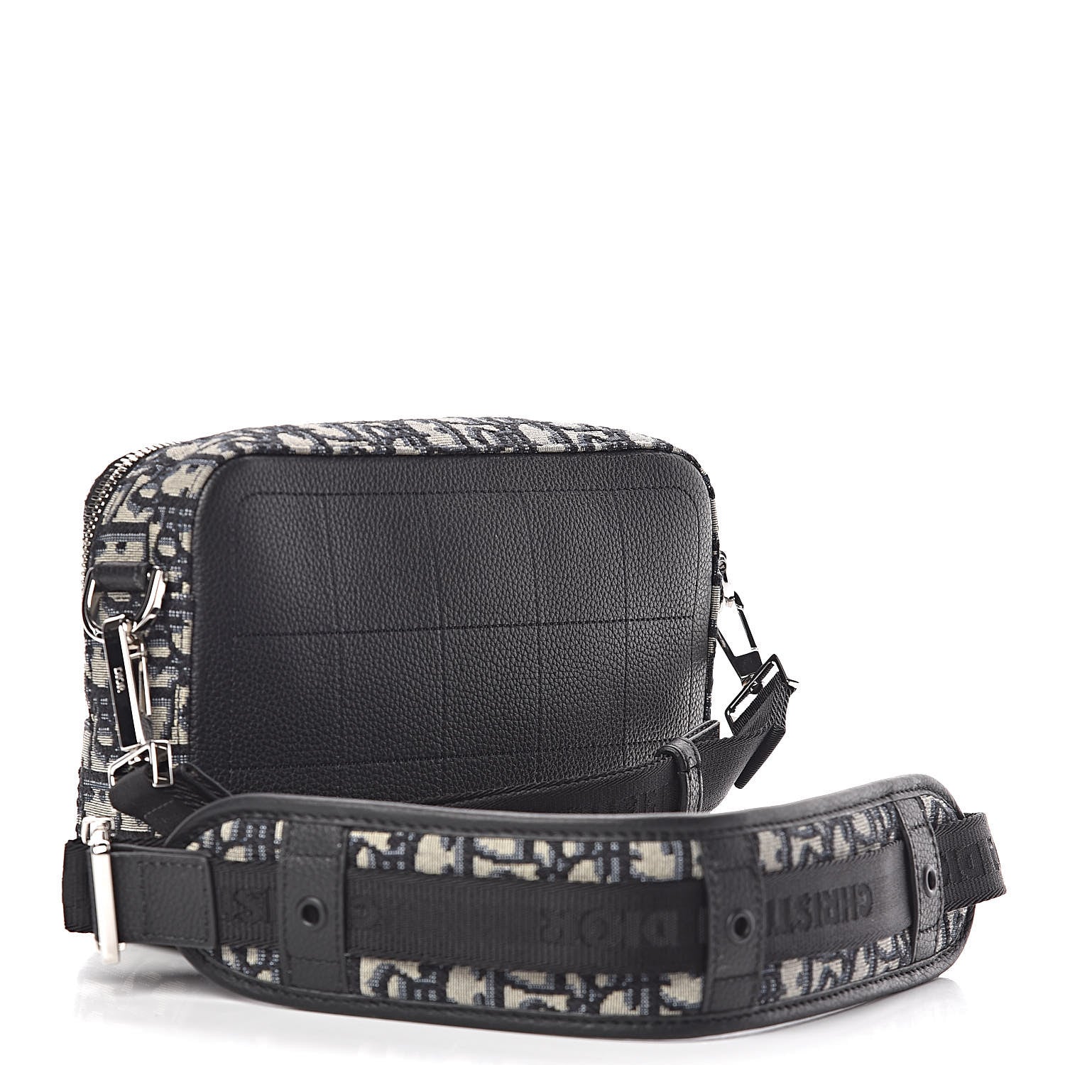 Christian Dior HOMME Oblique Safari Messenger Blue 3 of 10