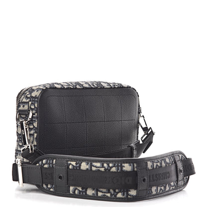 Christian Dior HOMME Oblique Safari Messenger Blue 3 of 10