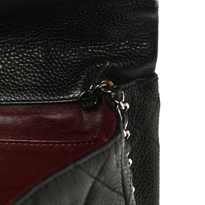 Chanel Caviar Quilted Clutch With Chain Flap Black 13 of 17