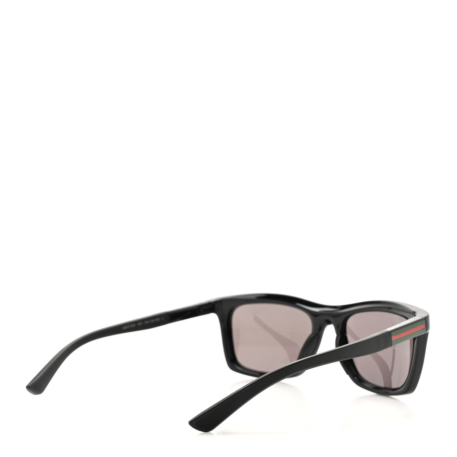 Gucci Acetate Rectangular Web Sunglasses GG1735S Black 4 of 8