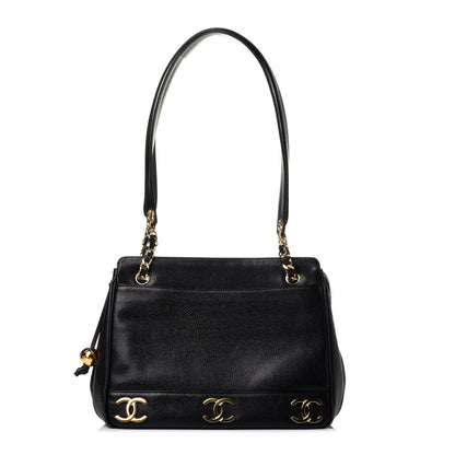 Chanel Caviar CC Shoulder Bag Black 1 of 11