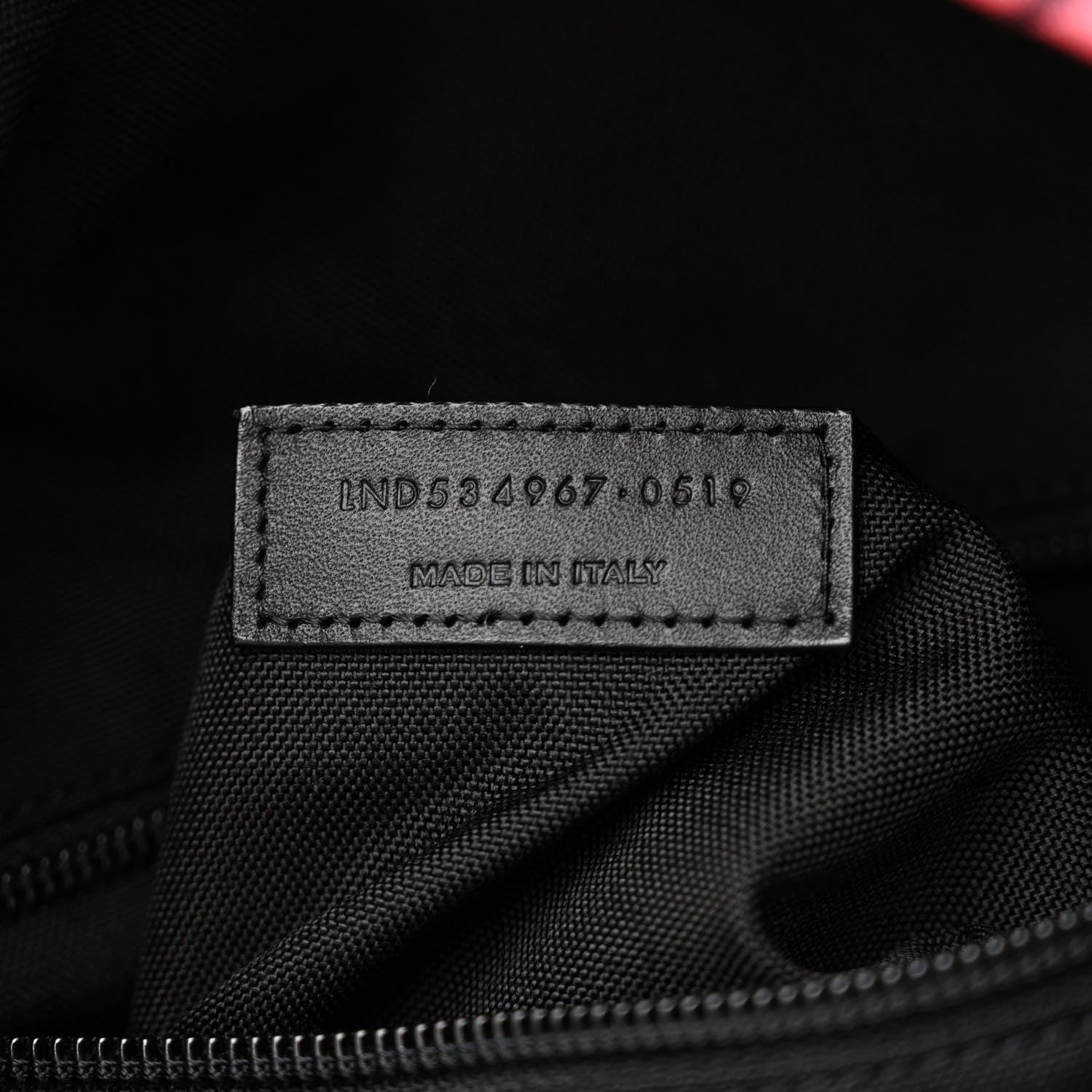 Saint Laurent Canvas Radio Print City Backpack Pink 8 of 11