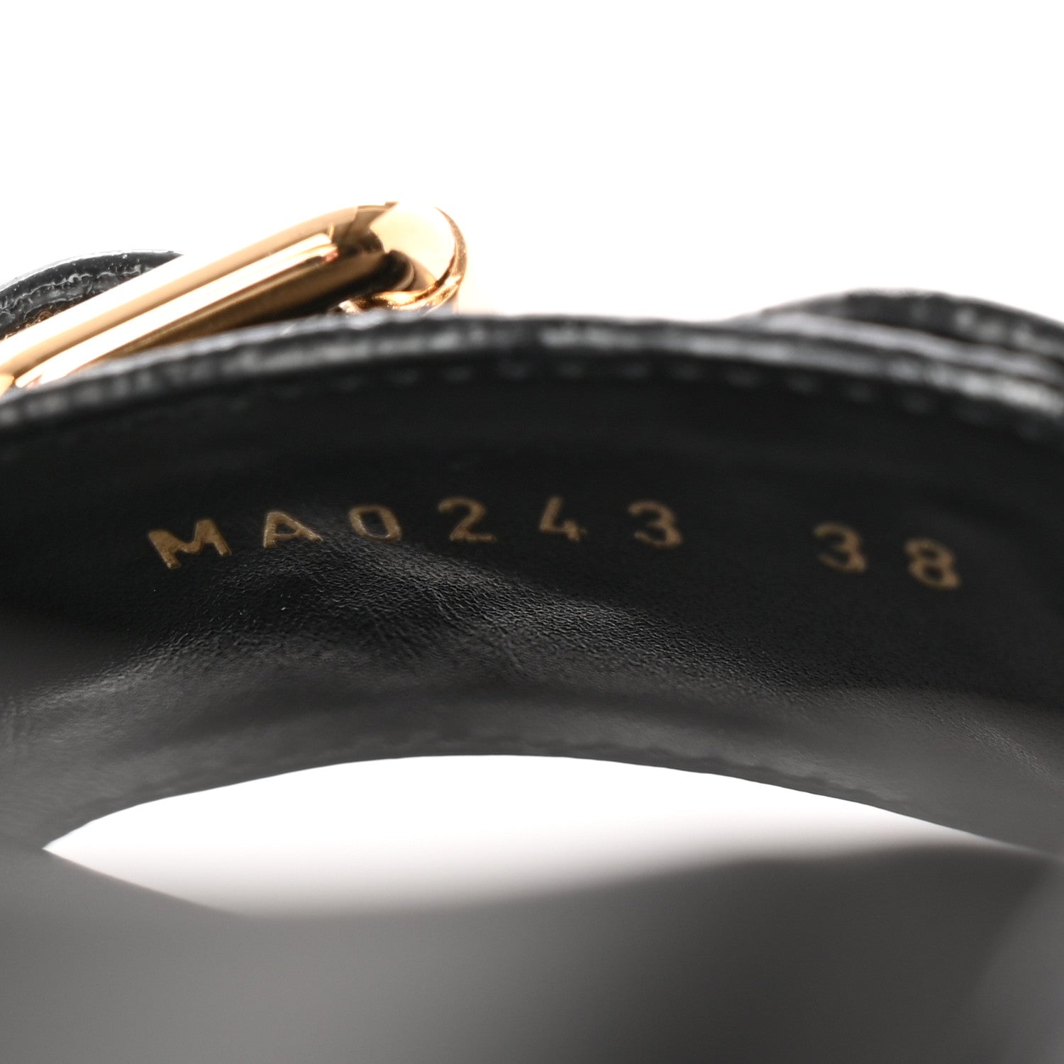 Louis Vuitton Empreinte Bom Dia Mule Sandals 38 Black 8 of 12