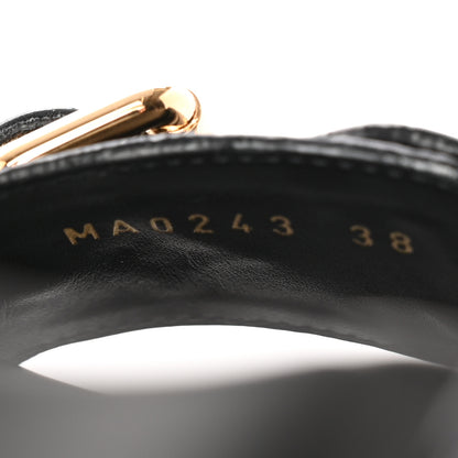 Louis Vuitton Empreinte Bom Dia Mule Sandals 38 Black 8 of 12