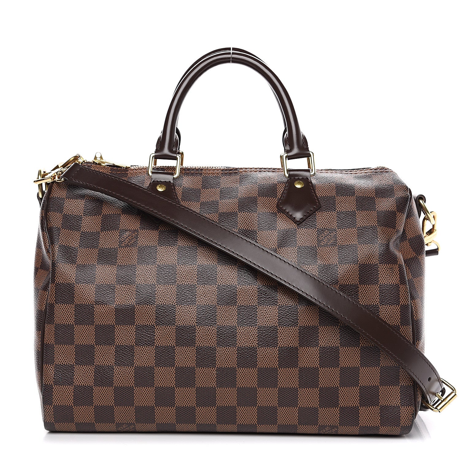 Louis Vuitton Damier Ebene Speedy Bandouliere 30 1 of 14