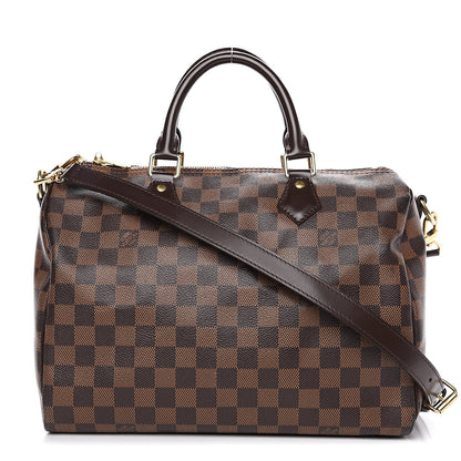 Louis Vuitton Damier Ebene Speedy Bandouliere 30 1 of 14