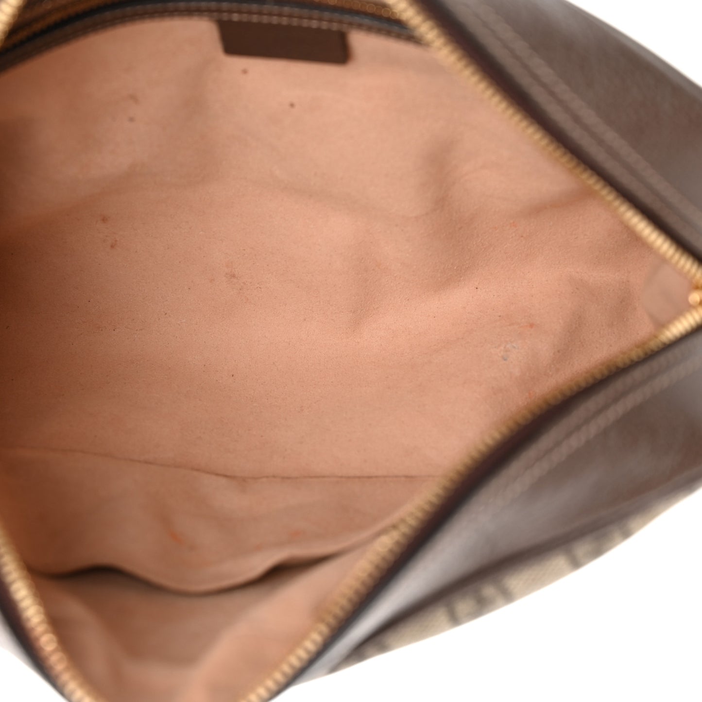 GG Supreme Monogram Web Small Ophidia Shoulder Bag Brown