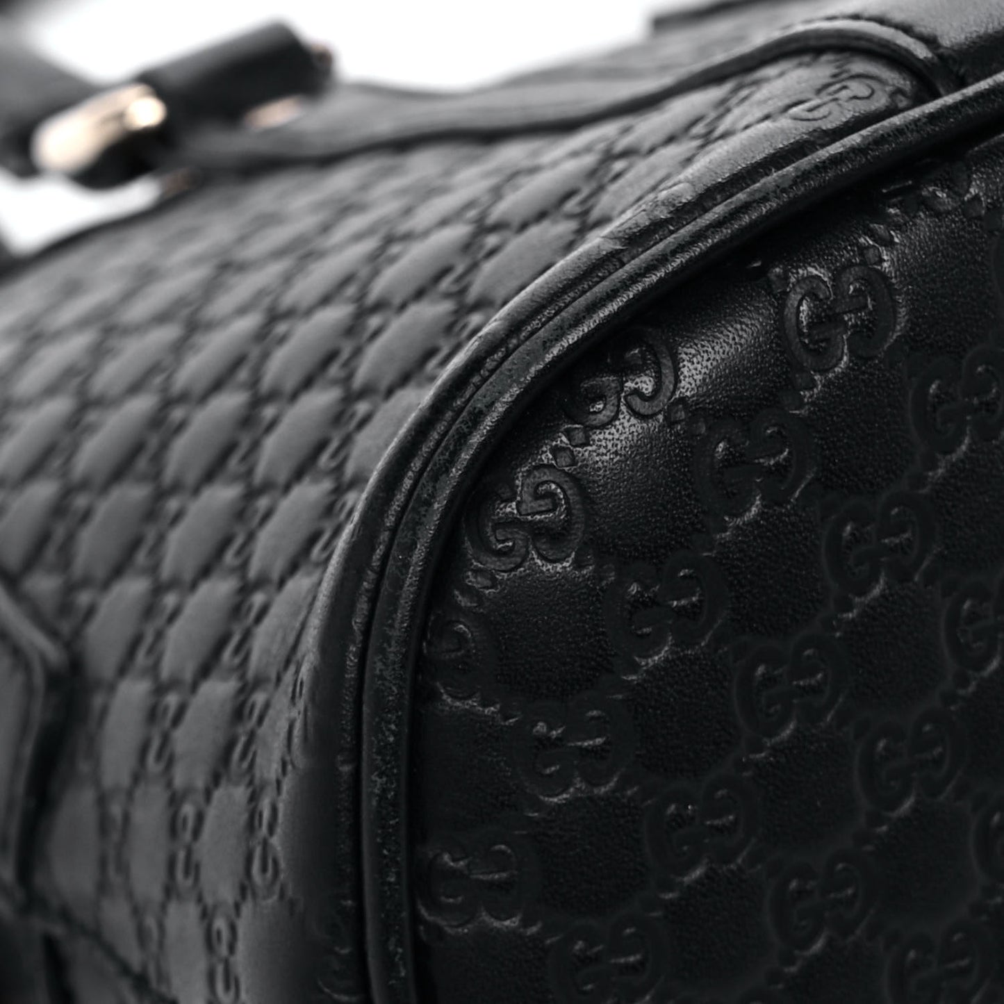 Microguccissima Mini Dome Bag Black