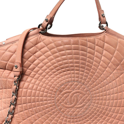 Chanel Iridescent Calfskin Large Sea Hit Tote Pink 9 of 13