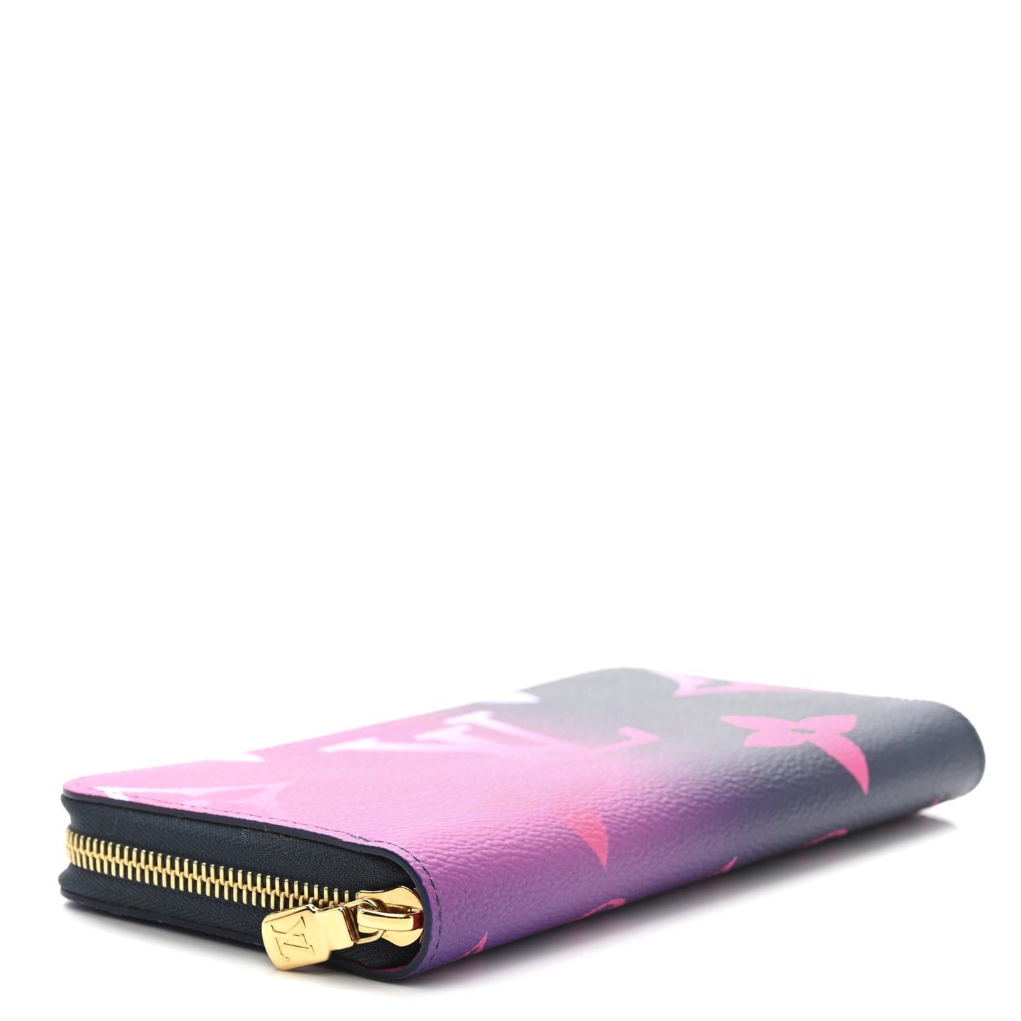 Monogram Giant Spring In The City Zippy Wallet Midnight Fuchsia