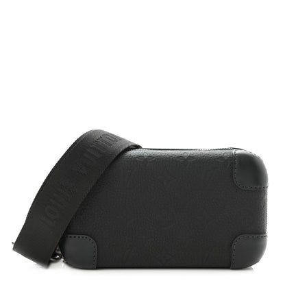 Louis Vuitton Taurillon Monogram Horizon Clutch Black 1 of 7