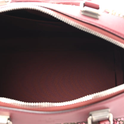Louis Vuitton Sequin Monogram Sunshine Express Speedy Burgundy 5 of 11