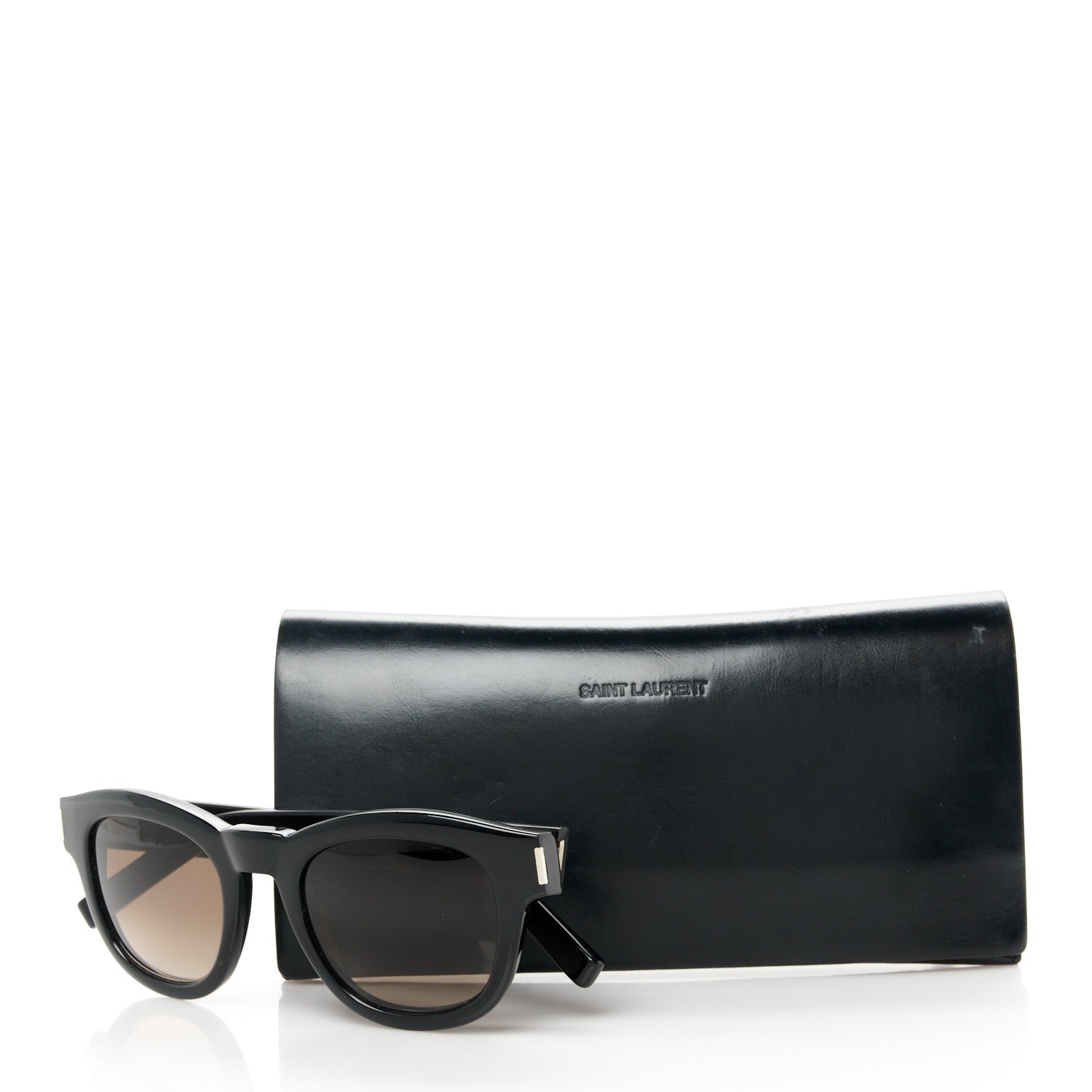 Saint Laurent Bold 2 Sunglasses Black 1587795 – FASHIONPHILE