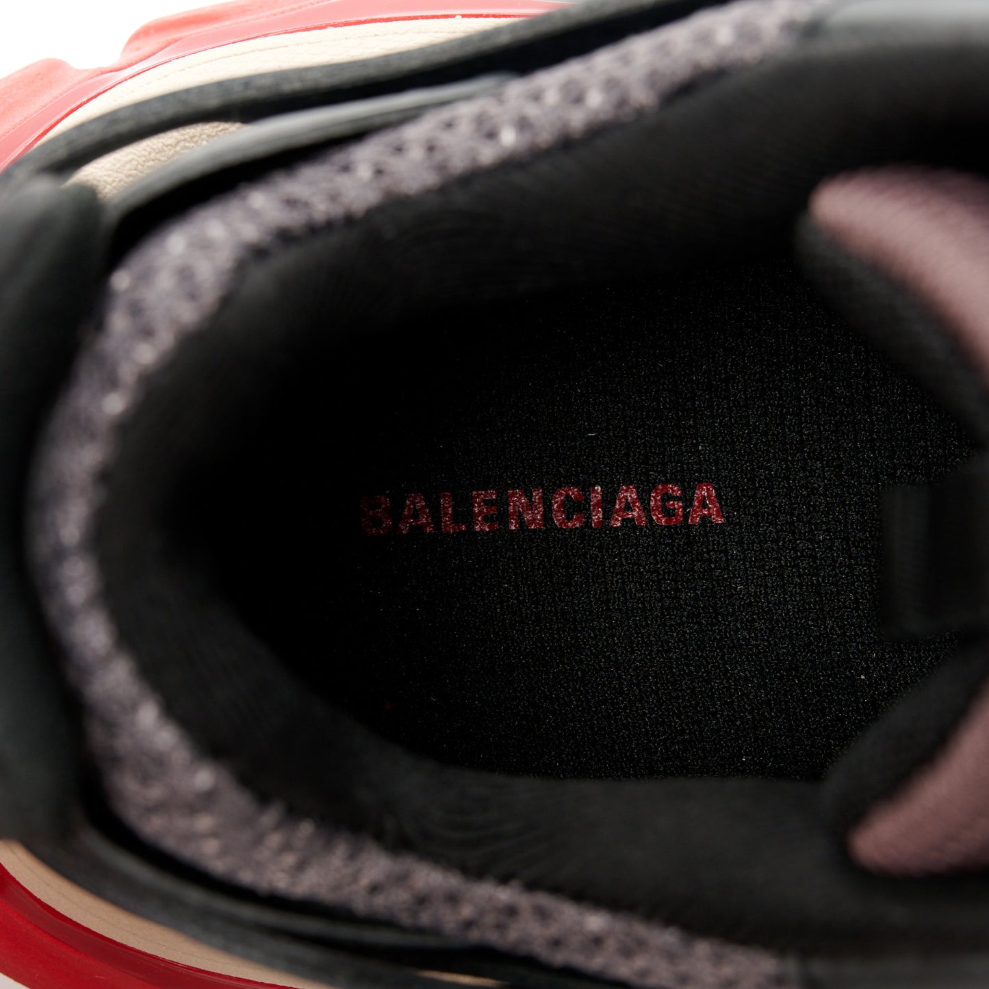 Mesh Nylon Fabric Womens Track Sneakers 36 Black Grey