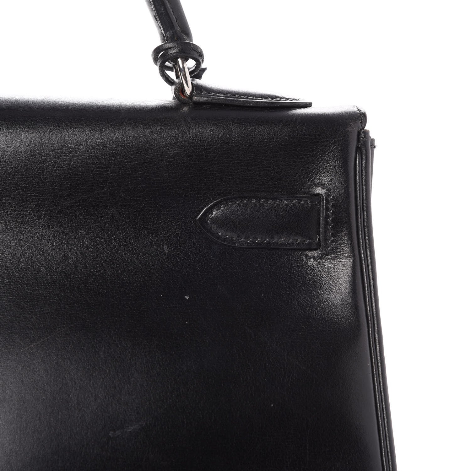 Hermes Box Kelly Retourne 32 Black 33 of 45