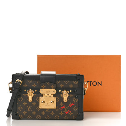 Louis Vuitton Monogram Petite Malle Black 9 of 9