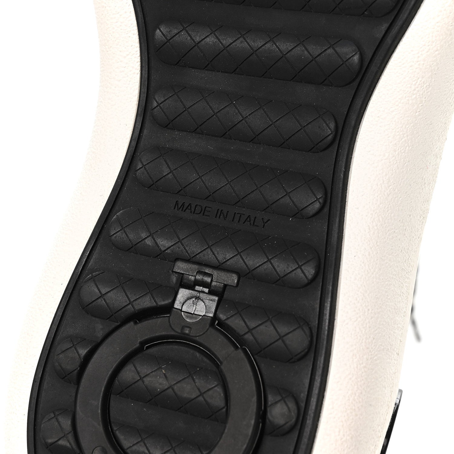 Chanel Tweed Sequins CC Lace Up Ankle Snow Boots 40 Black White 7 of 10