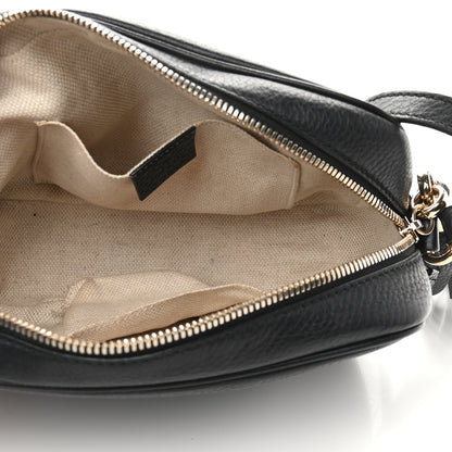 Gucci Pebbled Calfskin Small Soho Disco Bag Black 5 of 10
