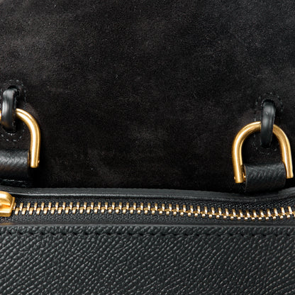 Celine Grained Calfskin Pico Belt Bag Black 11 of 11