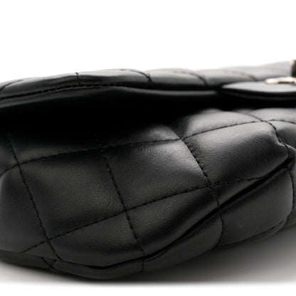 Chanel Calfskin Quilted CC Uniform Flap Belt Bag Black 9 of 10