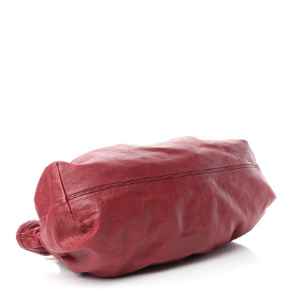 Fendi Calfskin Large Chef Shopper Tote Rosso 4 of 17