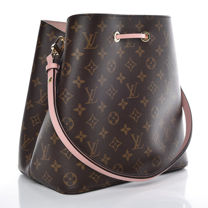 Louis Vuitton Monogram Neonoe MM Rose Poudre 3 of 12