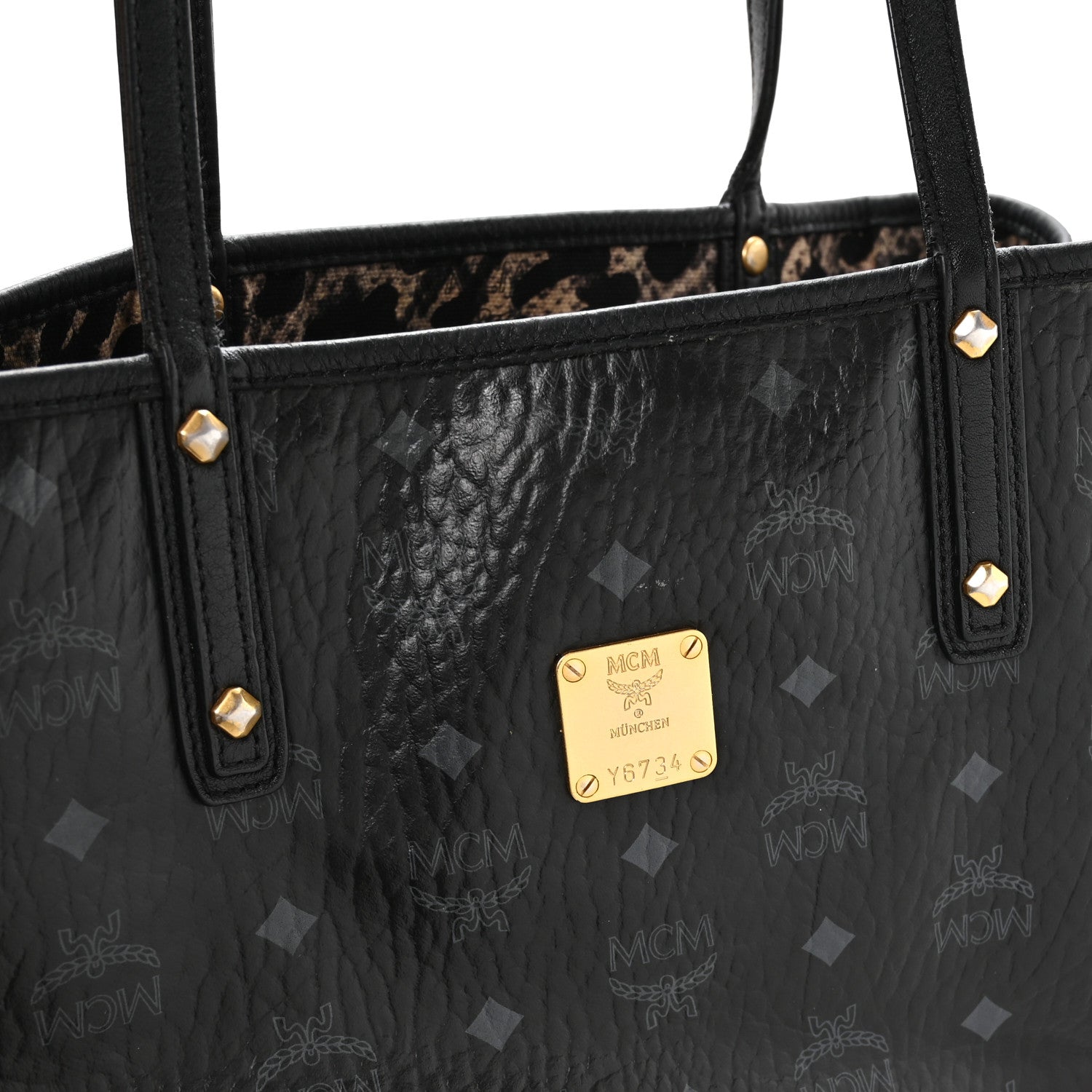 MCM BLACK 黒 Sサイズ【タイムセール】 MCM Medium Project Reversible Shopper Tote Black 1890123