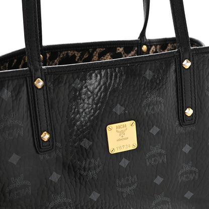 MCM Medium Project Reversible Shopper Tote Black 12 of 18