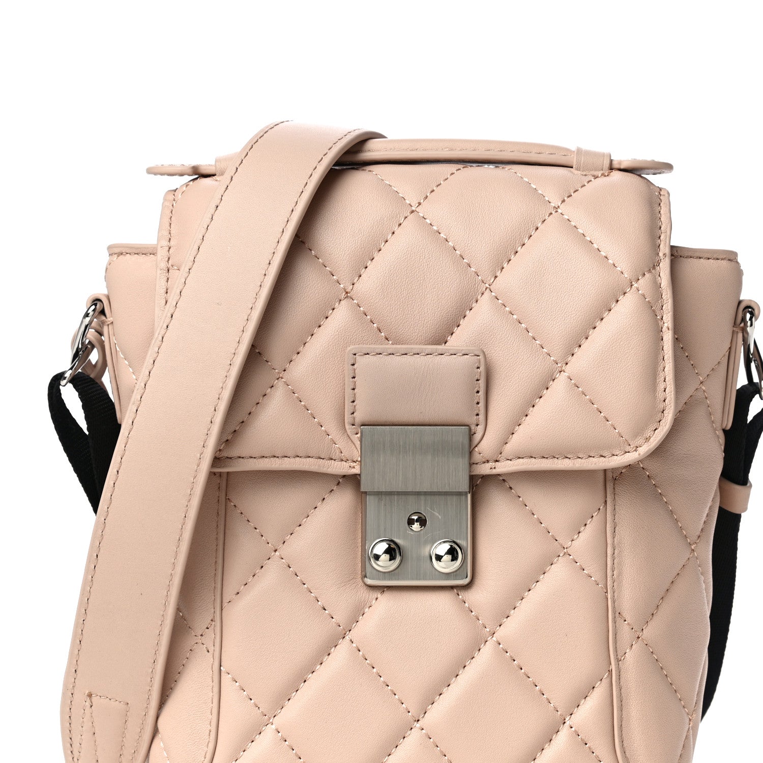 3.1 Phillip Lim Calfskin Quilted Pashli Camera Shoulder Bag Blush 6 of 13