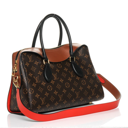 Louis Vuitton Monogram Tuileries Caramel Rouge 3 of 9